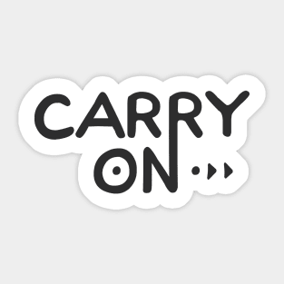 Carry On Sticker